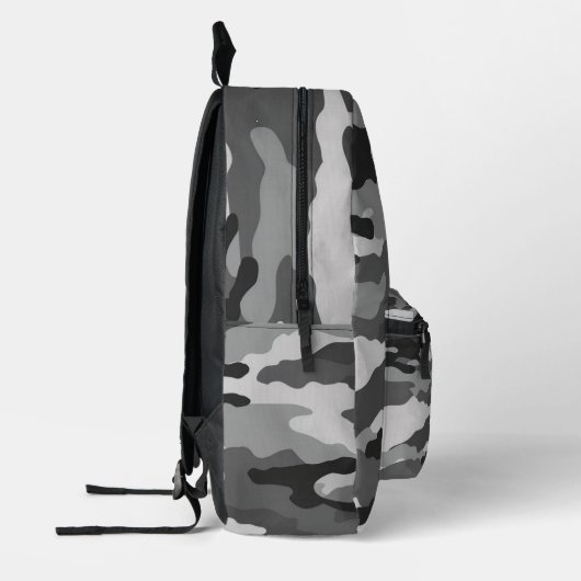 Rucksack - Armee - Schwarzweiß (Links)