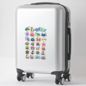Rucksack-Ästhetik-Aufkleber Aufkleber (Koffer)