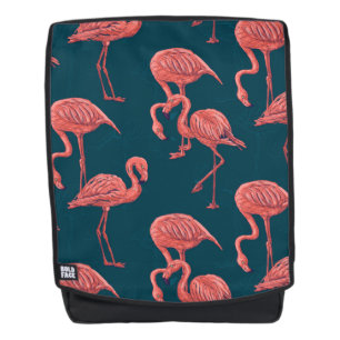 Rucksack aus Korallenflamingo