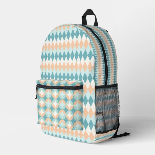 Rucksack Boho-Strand-Vibes (Rückseitige Ecke Rechts)