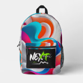 Rucksack cooler Junge modern bis zur Schule niedli (Vorderseite)