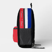 Rucksack der französischen Flagge, Frankreich, Son (Rechts)