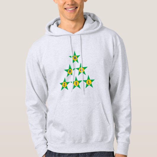 Rucksack DESIGN ETOILES BRAZIL Hoodie (Vorderseite)