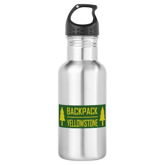 Rucksack Edelstahlflasche (Vorderseite)