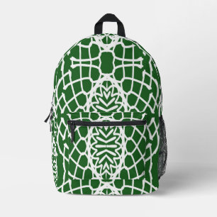 Rucksack, ein elegantes, weißes klassisches Design Bedruckter Rucksack