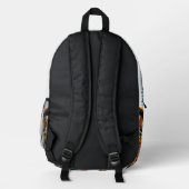 Rucksack „Electric Dream Owl“ – Nachtsicht-Aktion. (Rückseite)