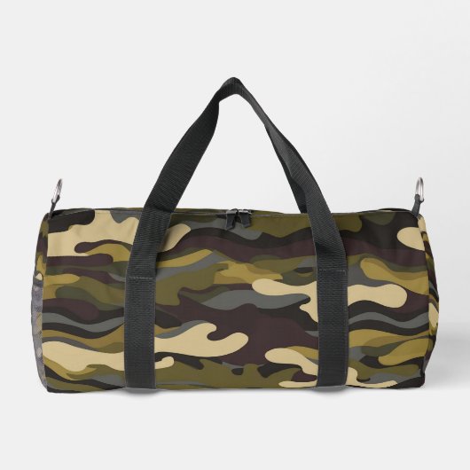 Rucksack - Farben der Armee - Grün (Rückseite)