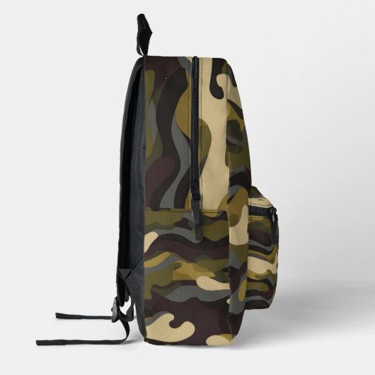Rucksack - Farben der Armee - Grün (Links)