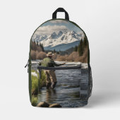 Rucksack Fischen (Vorderseite)