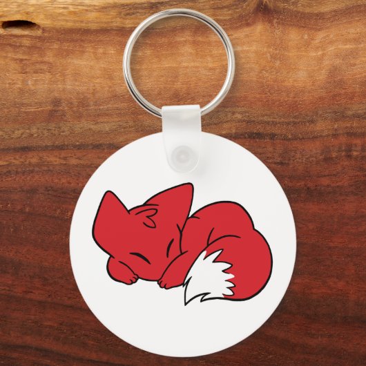 Rucksack-Fox Schlüsselanhänger (Vorderseite)