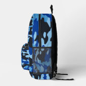 Rucksack für blaue und schwarze Camouflage - Indiv (Rechts)