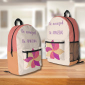 Rucksack für Bohemische Blume