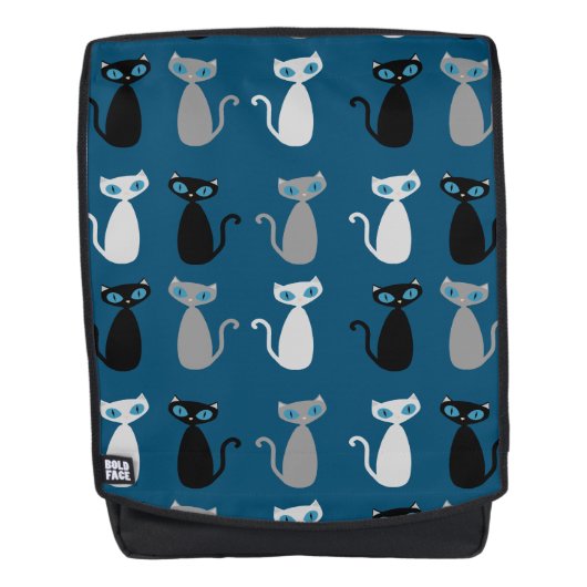 Rucksack für coole Katzen (Vorderseite)