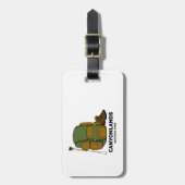 Rucksack für den Canyonlands-Nationalpark Gepäckanhänger (Vorderseite vertikal)