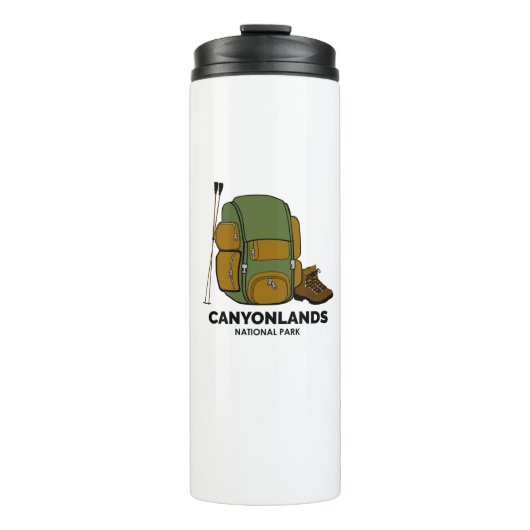 Rucksack für den Canyonlands-Nationalpark Thermosbecher (Vorderseite)