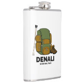 Rucksack für den Nationalpark Denali Flachmann (Rechts)