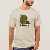 Rucksack für den Nationalpark Denali T-Shirt (Vorderseite)