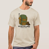 Rucksack für den Nationalpark Waterton Seen T-Shirt (Vorderseite)