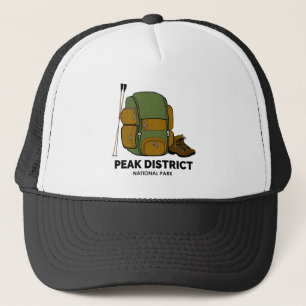Rucksack für den Peak District National Park Truckerkappe