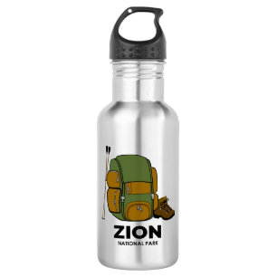 Rucksack für den Zion National Park Edelstahlflasche