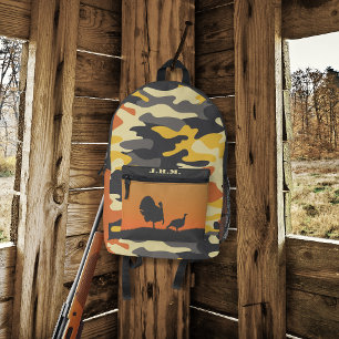 Rucksack für die Türkei und die Camouflage