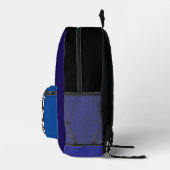 Rucksack für die Umrandung Blau und Schwarz (Rechts)