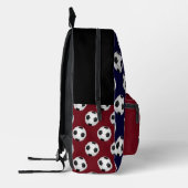 Rucksack für Fußballjungen in den Farben der ameri (Links)