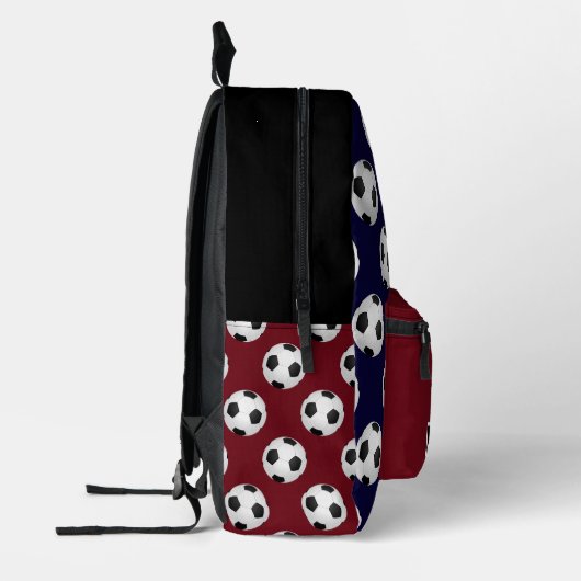 Rucksack für Fußballjungen in den Farben der ameri (Links)