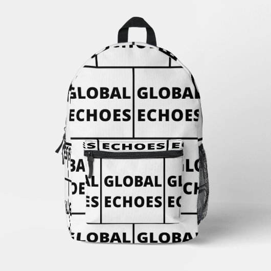 Rucksack für globale Echos (Vorderseite)