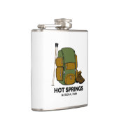 Rucksack für Hot Springs-Nationalparks Flachmann (Rechts)