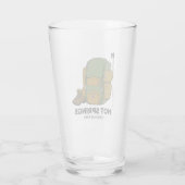 Rucksack für Hot Springs-Nationalparks Glas (Rückseite)