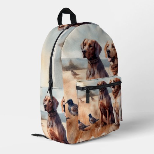 Rucksack für Jagdhunde (Rückseitige Ecke links)
