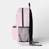 Rucksack für Kinder mit rosa Namen (Rechts)