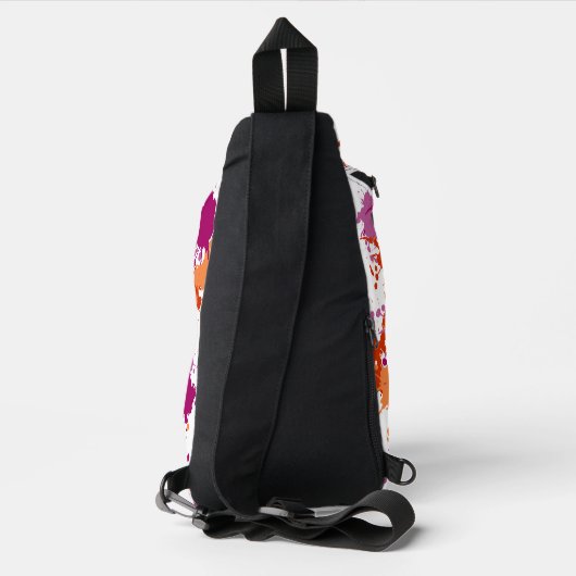 Rucksack für Lesben (Rückseite)
