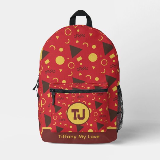 Rucksack für Mit Monogramm Personalisierte Sportge (Vorderseite)
