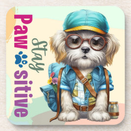 Rucksack für Niedliche Hunde bleibe Getränkeuntersetzer