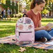 Rucksack für pastellfarbene Blume