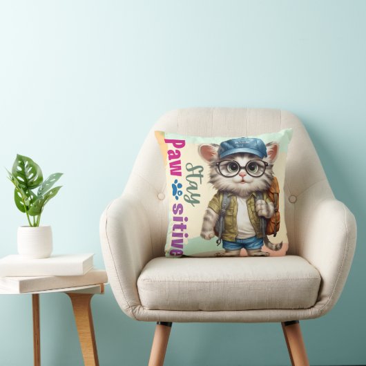 Rucksack für pawsitive Katzen bleibe Kissen (Stuhl )