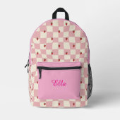 Rucksack für personalisierte Girls (Vorderseite)