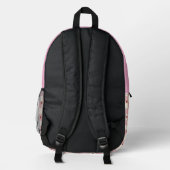 Rucksack für personalisierte Girls (Rückseite)