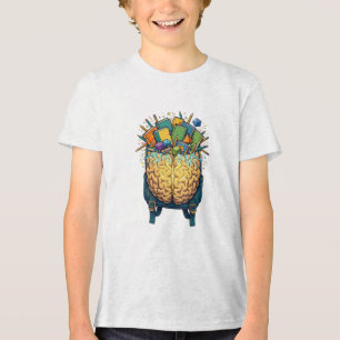 Rucksack für Schulbücher Tri-Blend Shirt