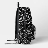 Rucksack für Schwarzweiß-Notebooks (Links)