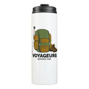 Rucksack für Voyageurs Nationalpark Thermosbecher