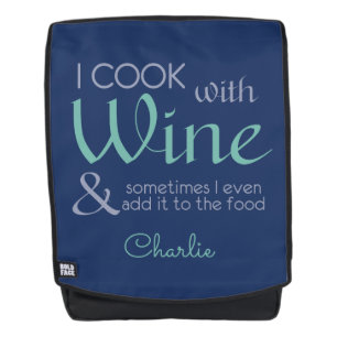 Rucksack für Wein individuelle Name