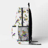 Rucksack-Girl-Skateboard Bedruckter Rucksack (Rechts)