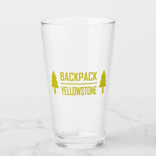 Rucksack Glas (Vorderseite)
