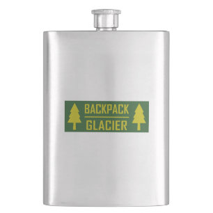 Rucksack-Gletscher Flachmann