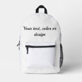 Rucksack - Ihr Text, Ihre Farbe oder Ihr Design (Vorderseite)