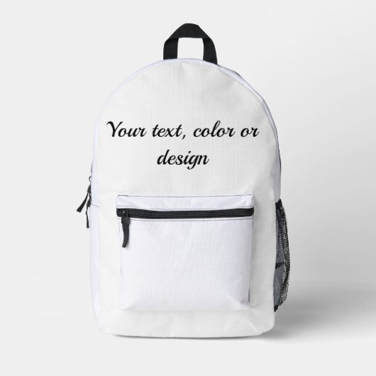 Rucksack - Ihr Text, Ihre Farbe oder Ihr Design (Vorderseite)