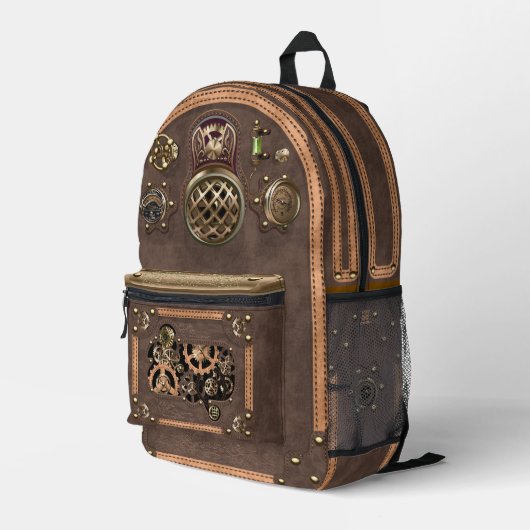 Rucksack im Parapunk-Stil (Rückseitige Ecke Rechts)